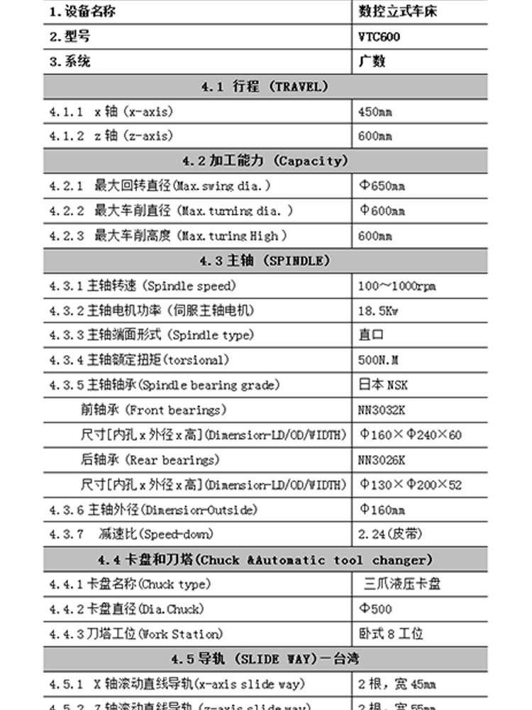 厂家直销vtc650数控立车电机壳轮毂成型数控立车