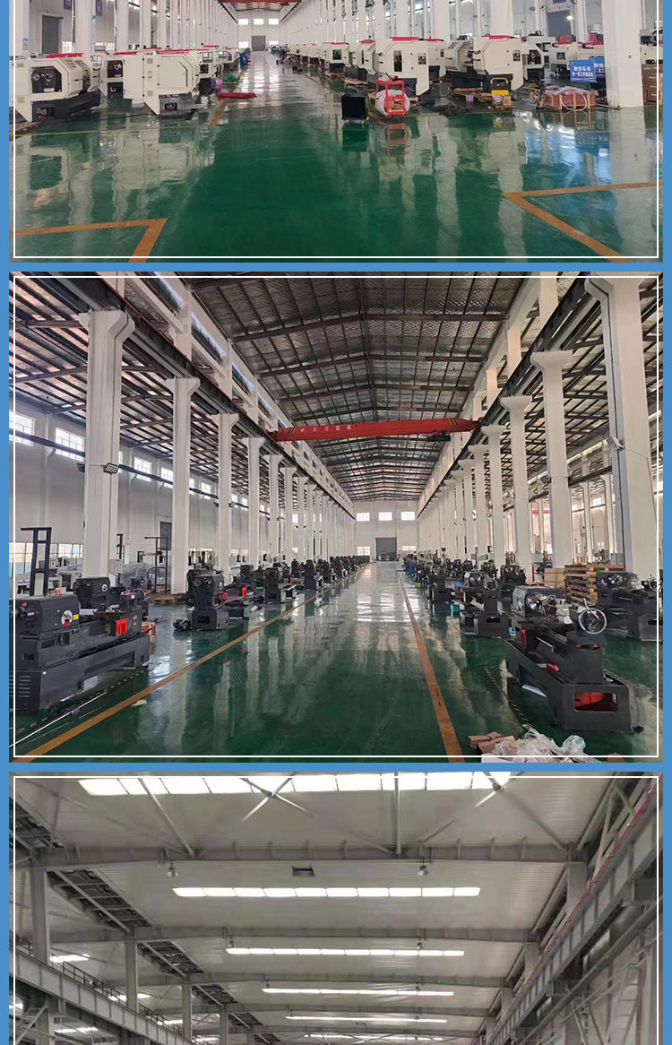 CK6186X3000数控车床整体落地式床身大孔径重切削数控机床